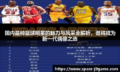 国内最帅篮球明星的魅力与风采全解析，谁将成为新一代偶像之选